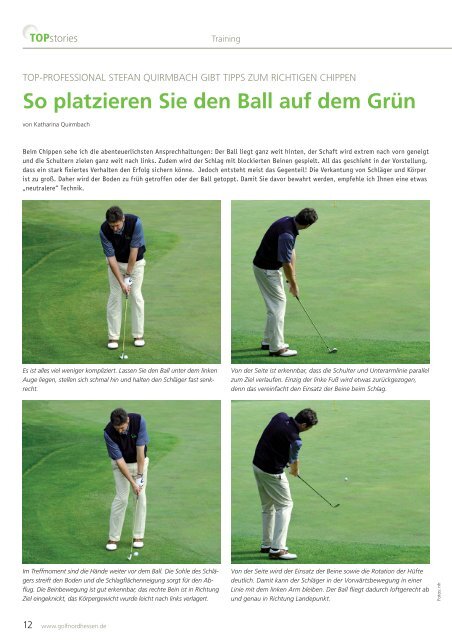 BENJAMIN PFAFFENBACH NEUER CHEF IM ... - Golf Nordhessen