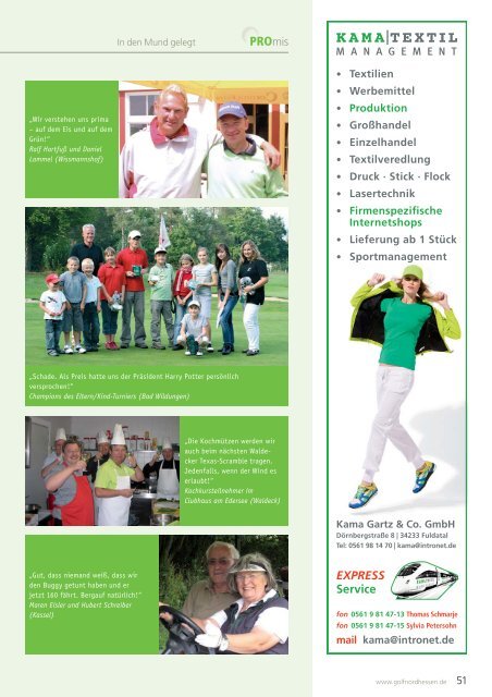 BENJAMIN PFAFFENBACH NEUER CHEF IM ... - Golf Nordhessen