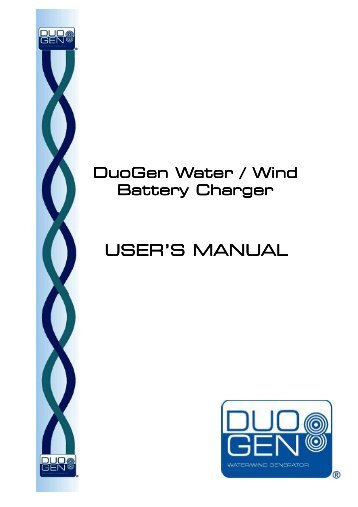 DuoGen User's Manual - BlueMoment