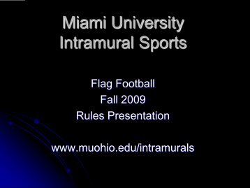 Football Powerpoint 09.pdf - Miami Recreation