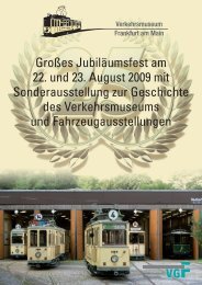 Flyer 25 Jahre Verkehrsmuseum - HSF