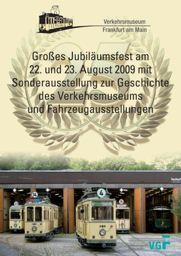Flyer 25 Jahre Verkehrsmuseum - HSF