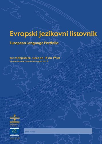 Evropski jezikovni listovnik za srednjeÅ¡olce - Europass