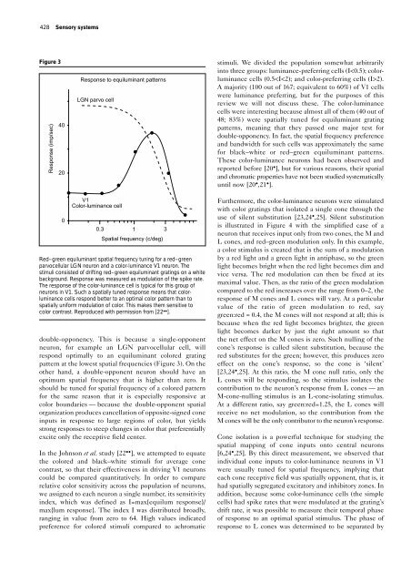 Neural mechanisms for color perception in the primary visual cortex