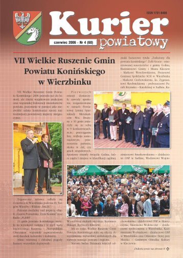 Kurier Powiatowy nr 4(60) (800.74 Kb) - Powiat koniński