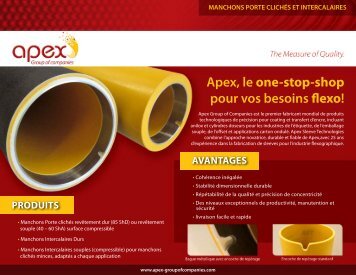 manchons Porte-clichÃ©s et intercalaires - Apex-groupofcompanies ...