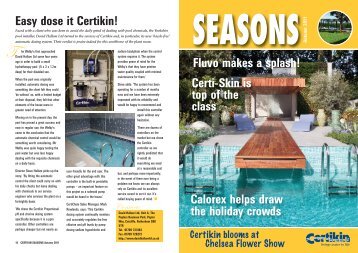Certi-Skin is top of the class Easy dose it Certikin! - Swimming Pools