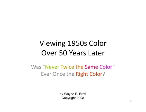 Viewing 1950s Color pptx.pdf - Bretl's Home Page