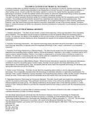 Sample letter of medical necessity - Frank Mobility Systems