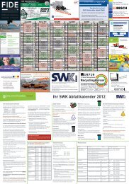 19719 Ihr SWK Abfallkalender 2012 - Stadt Herford