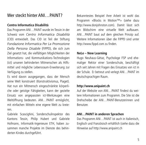 ANI...PAINT Handbuch