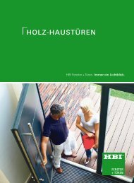 Haustüren aus Holz - HBI Holz-Bau-Industrie GmbH & Co. KG