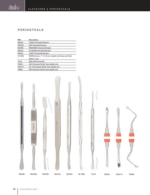 ORAL SURGERY INSTRUMENTS