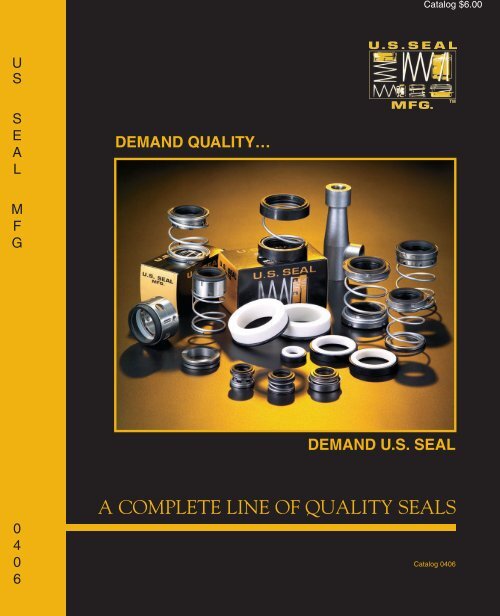 pump manufacturers cross-reference - U.S. Seal Mfg.