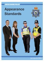 Appearance Standards - Appendix A.pdf - Lincolnshire Police