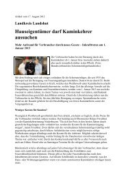 HauseigentÃ¼mer darf Kaminkehrer aussuchen - Landshuter Zeitung