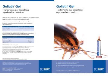 Goliath Gel - BASF Pest Control Solutions Italia