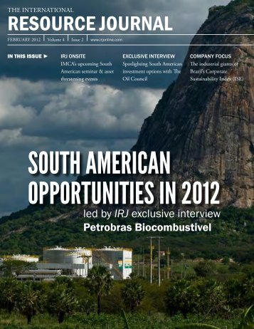 International Resource Journal - February 2012 - ADX Energy