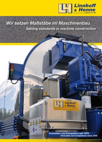 Wir setzen Maßstäbe im Maschinenbau - Linnhoff & Henne GmbH ...