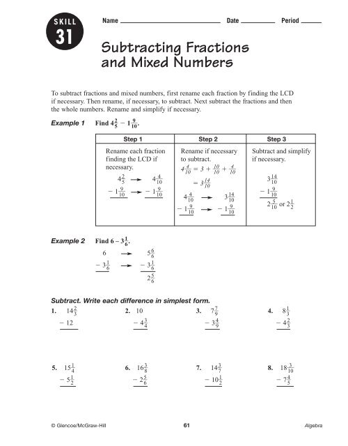 Summer Skills worksheets - All Saints