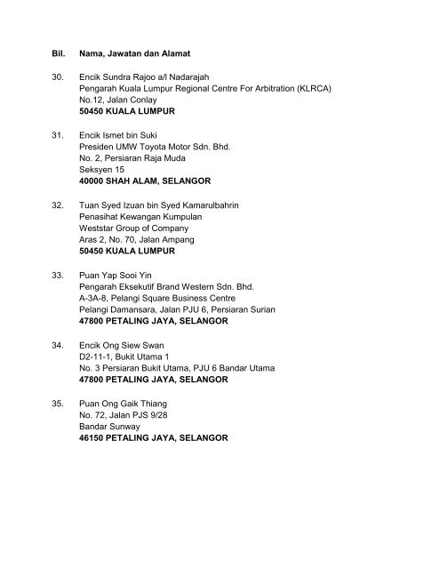 senarai penerima darjah kebesaran persekutuan tahun 2012 ...