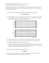 CENG 120 Final Exam (Fall, 2001). Open book and notes. Time: 3 h ...