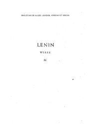 Lenin Werke Band 36 - Red Channel