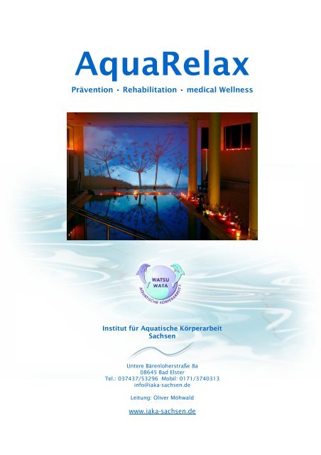 AquaRelax - Inbalance Team