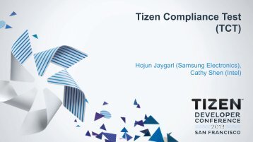 Tizen Compliance Test (TCT)