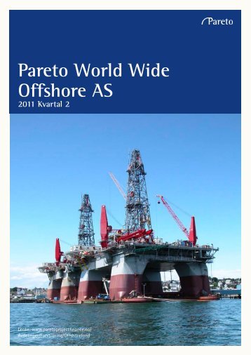 Pareto World Wide Offshore AS - Pareto Project Finance