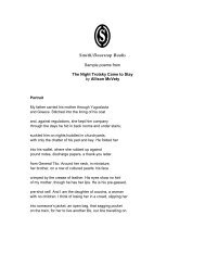 Smith Doorstop - Allison McVety sample poems.pdf - Inpress Books