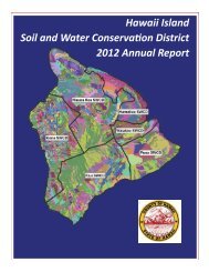 2012 Annual Report - Kona Soil and Water Conservation District