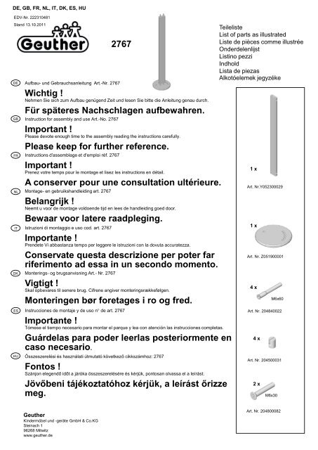 2767 - Geuther