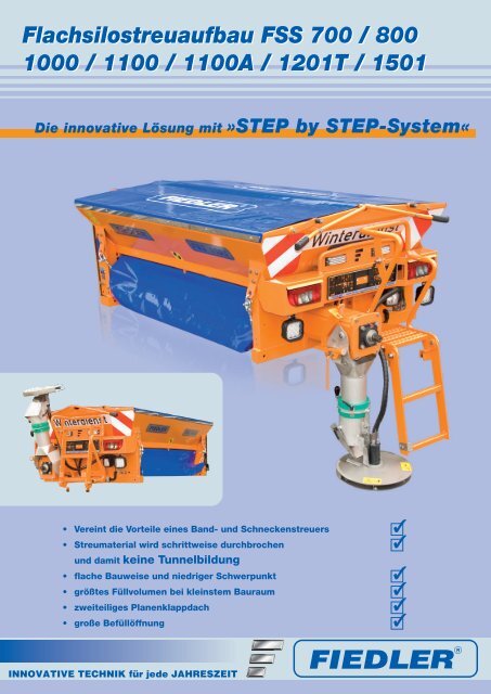 Flachsilostreuaufbau FSS 1100.pdf - FIEDLER GmbH