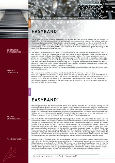 Easyband (PDF - 1,4 Mb.) - Ehaff