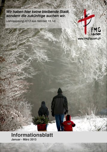 Ausgabe Januar - März 2013 - FMG Lausen