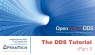 The DDS Tutorial - Part II