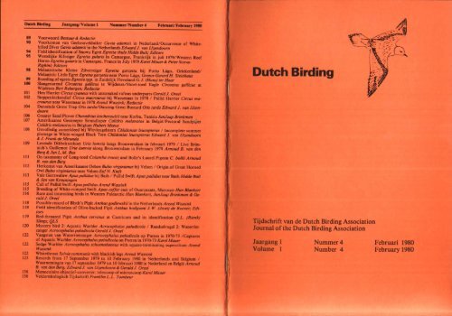 Dutch Birding 1: 109-111, 1979