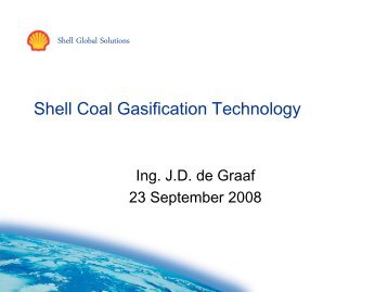 Shell Coal Gasification Technology