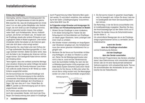 Programmier-Handbuch MX-16 HoTT Computerfernsteuerung