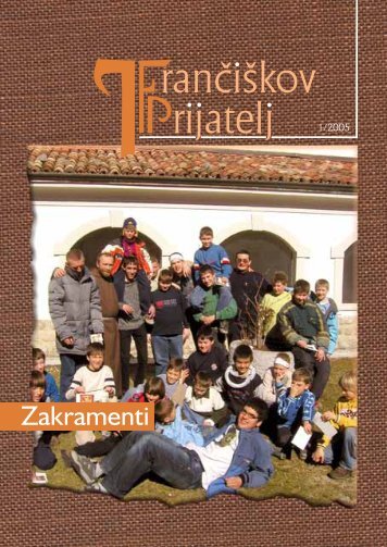 2005/1, Zakrameni - Bratje kapucini