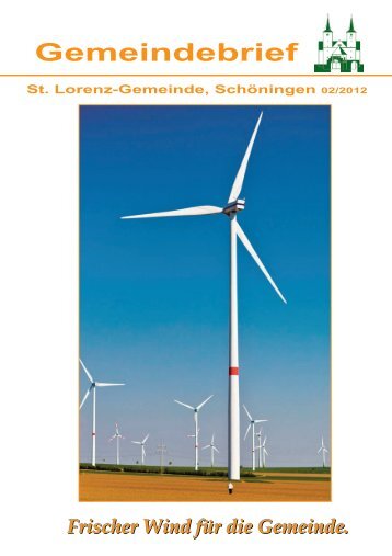Download Gemeindebrief - Ev.- luth. Kirchengemeinde St. Lorenz