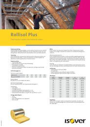 Rollisol Plus productblad - Isover