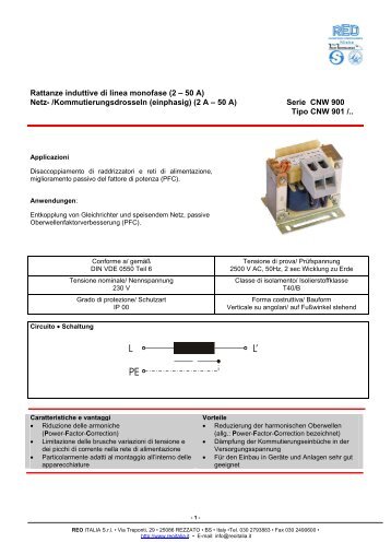 CNW 901 - Reo Italia Srl