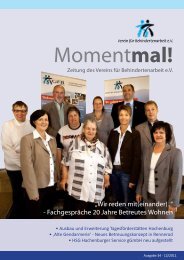 Momentmal! 2011 - GFB Hachenburg