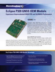 Eclipse P320 GNSS OEM Module