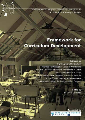 Framework for Curriculum Development - Educate Sustainability