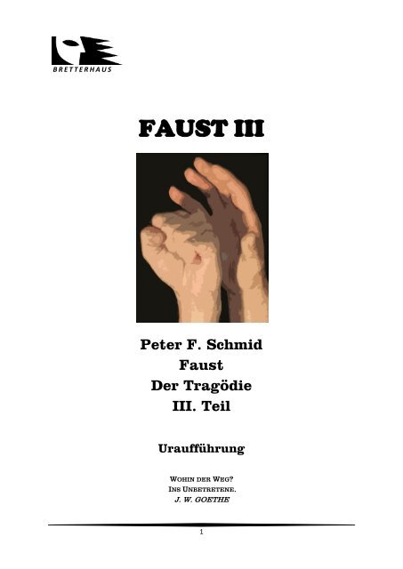 FAUST III - Peter F. Schmid