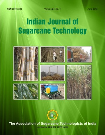 June, 2012 - Indian Institute of Sugarcane Research