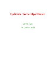 Optimale Sortieralgorithmen